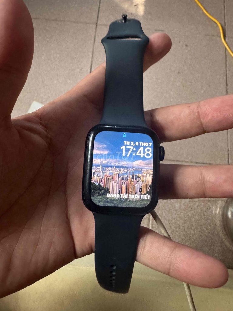 Apple Smartwatch 44mm Đen. Mua bán Thiết bị đeo thông minh tại Huyện Trà Cú Trà Vinh được đăng bởi huynh ly hình 1
