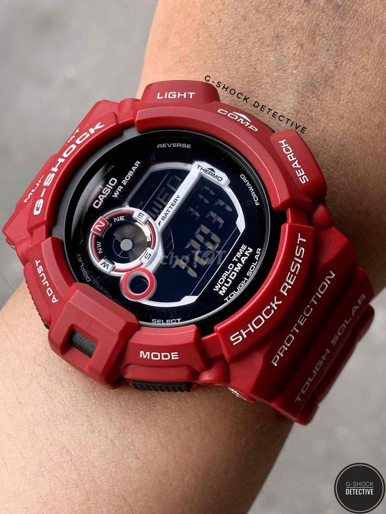 G-SHOCK MUDMAN G-9300RD-4 "RESCUE RED" LIMITED