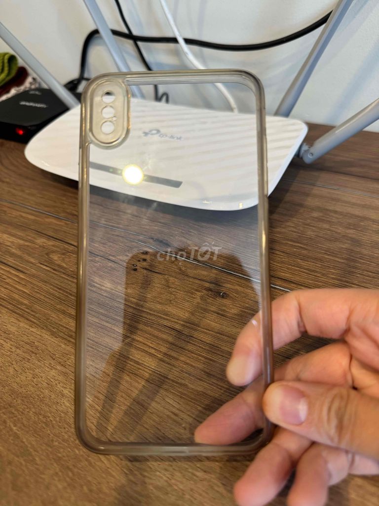 Ốp trong suốt cho Iphone XS Max