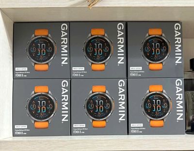 Fenix 8 AMOLED titanium màu cam (47mm) new box. Mua bán Thiết bị đeo thông minh tại Quận 3 Tp Hồ Chí Minh được đăng bởi MCMA Station
