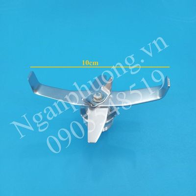 Lưỡi dao 6 cánh dài 10cm phụ kiện máy xay sinh tố. Mua bán Dụng cụ nhà bếp tại Quận Bình Thạnh Tp Hồ Chí Minh được đăng bởi Cửa hàng Ngân Phương