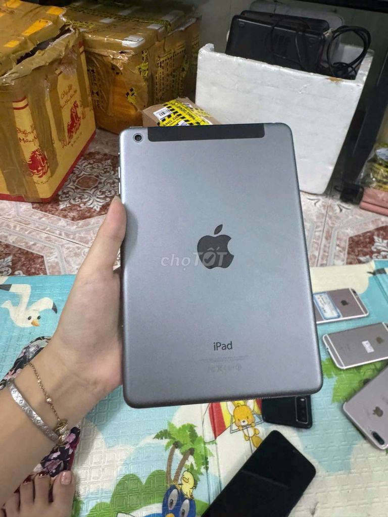 iPad mini 2, 16GB, zin full, iOS 12. Mua bán Máy tính bảng tại Thành phố Thủ Dầu Một Bình Dương được đăng bởi Phước Mobile hình 1