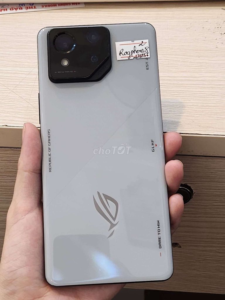ASUS ROG PHONE 8 256GB. Mua bán Điện thoại tại Thị xã Ninh Hòa Khánh Hòa được đăng bởi Văn Chính Mobile hình 1