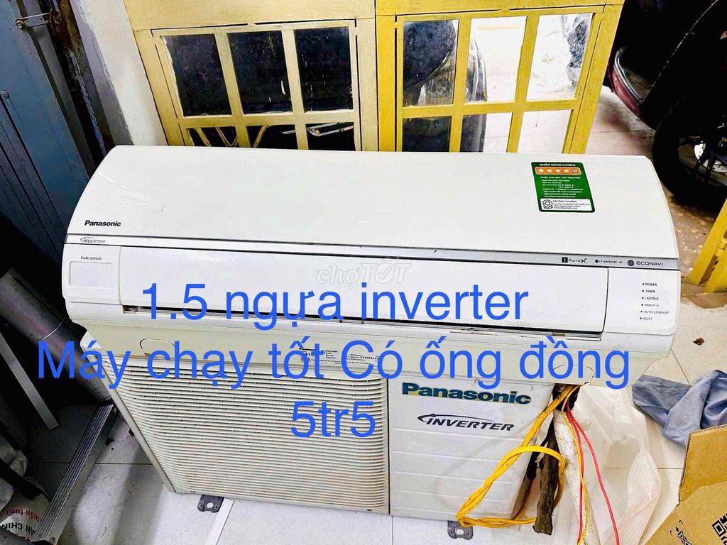 Máy lạnh Panasonic 1.5 HP Inverter. Mua bán Máy lạnh, điều hoà tại Quận Bình Thuỷ Cần Thơ được đăng bởi Lê Thành Danh hình 1