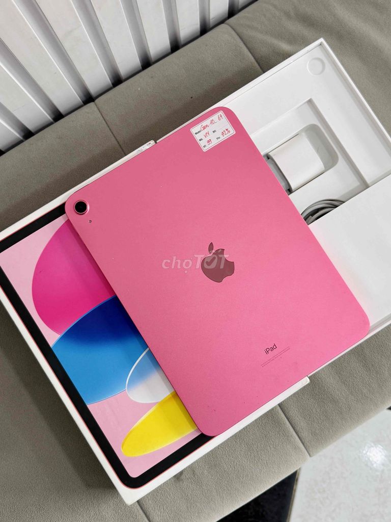 iPad Gen 10 64GB Hồng VN/A Fullbox. Mua bán Máy tính bảng tại Quận Đống Đa Hà Nội được đăng bởi Lâm Bảo Tuyên hình 1