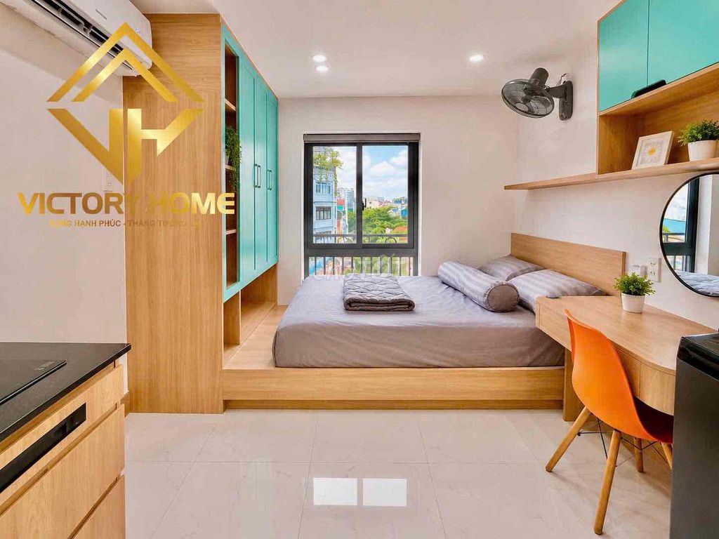 STUDIO MỚI TINH – FULL NỘI THẤT – NGAY DƯƠNG QUẢNG HÀM, GÒ VẤP ✨