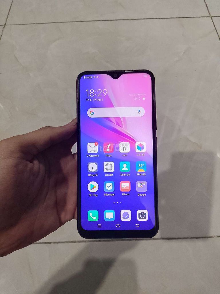 Vivo Y11, Ram 3/32gb, sài ngon, mọi chức năng Ok. Mua bán Điện thoại tại Quận Gò Vấp Tp Hồ Chí Minh được đăng bởi Có Ship xa  hình 1