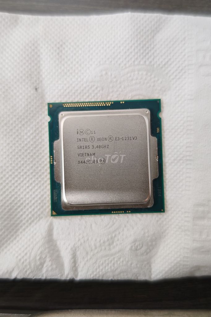  Bán CPU Xeon E3 1231 V3 + VGA Sapphire RX570 4GB. Mua bán Linh kiện (RAM, Card...) tại Quận Thanh Xuân Hà Nội được đăng bởi Hoang Nguyen hình 1