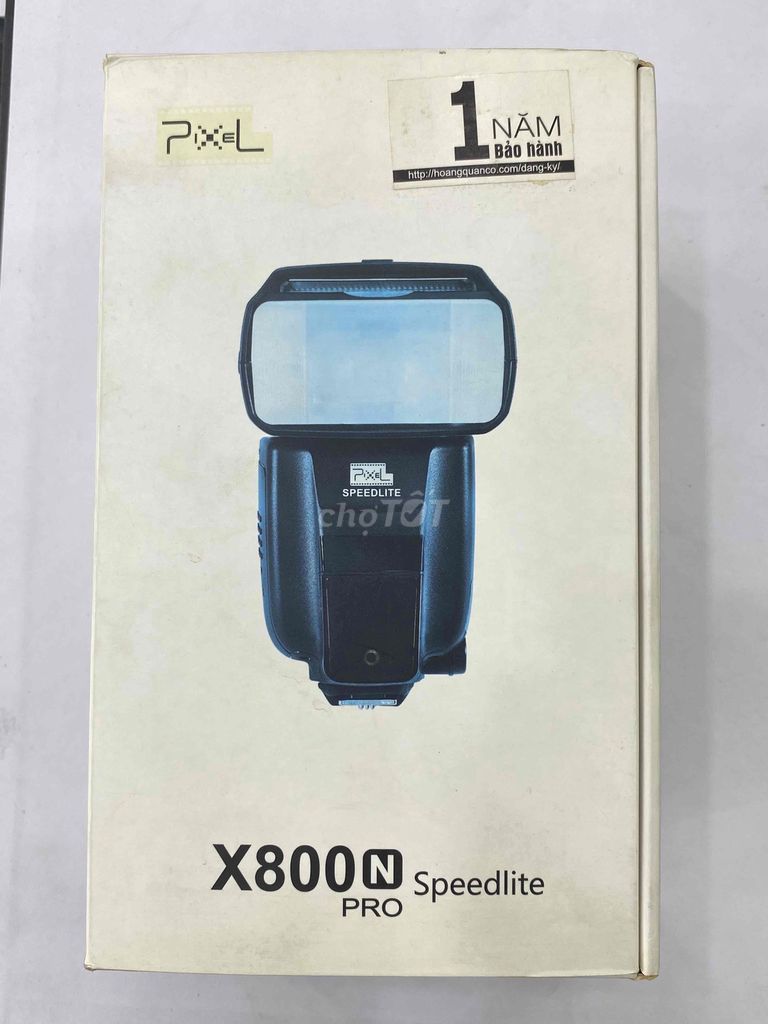 Đèn flash Pixel X800N Pro mới 100%. Mua bán Máy ảnh, Máy quay tại Quận 3 Tp Hồ Chí Minh được đăng bởi Máy ảnh cũ hình 1