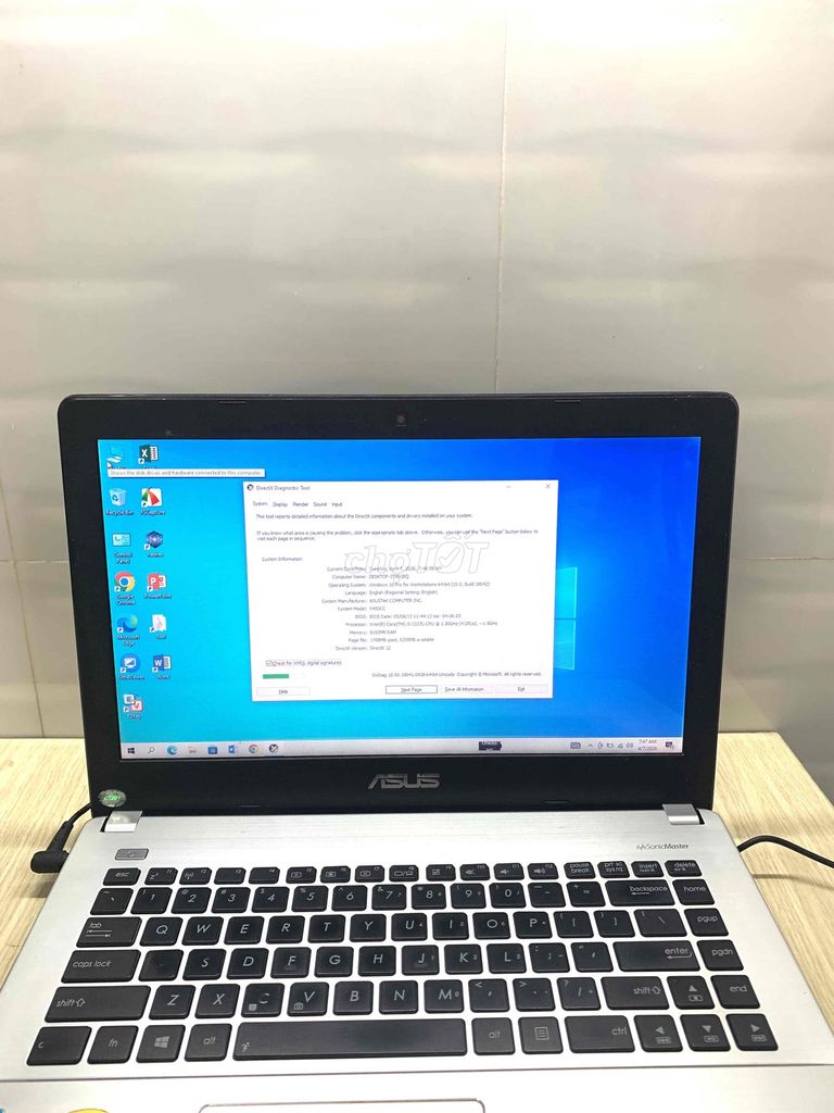 laptop Asus X450C i5-3337U 14 inch 8GB/128GB. Mua bán Laptop tại Quận Tân Phú Tp Hồ Chí Minh được đăng bởi Nguyễn Phong hình 1