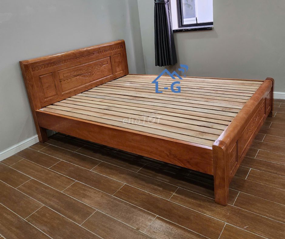 Giường Gỗ Giường Gỗ Giường Gỗ Giường Gỗ Giường Gỗ. Mua bán Giường, chăn ga gối nệm tại Quận Gò Vấp Tp Hồ Chí Minh được đăng bởi Lâm Gia Home hình 1