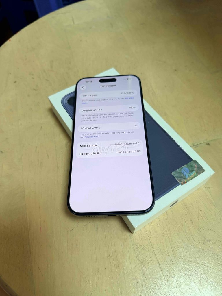 Apple iPhone 17 Pro Max 256GB Xanh Vn Bh 27-01-27. Mua bán Điện thoại tại Quận 6 Tp Hồ Chí Minh được đăng bởi Chuyên mua bán điện thoại laptop hình 1