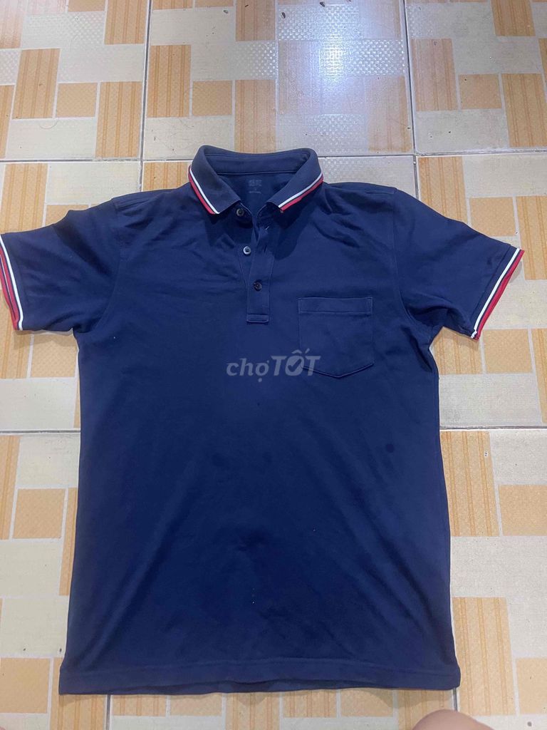 Áo polo Uniqlo Nam L Xanh đen. Mua bán Quần áo tại Quận 12 Tp Hồ Chí Minh được đăng bởi HT 86 hình 1
