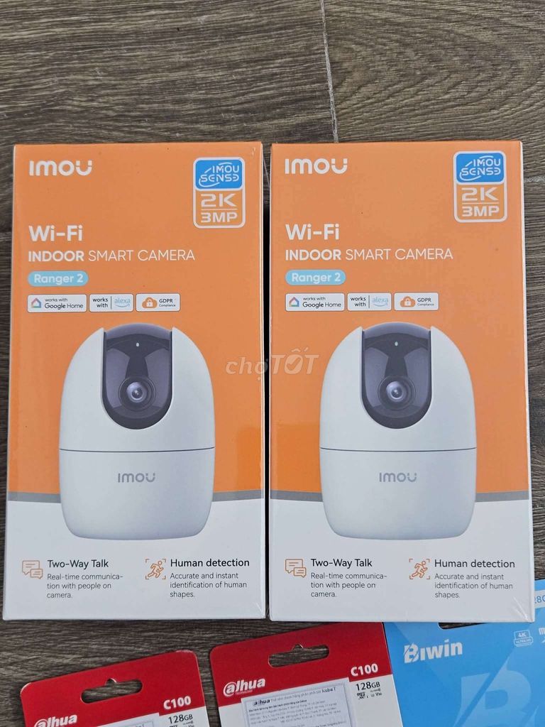 Camera Imou A32 Ranger 2 2K 3MP thẻ 64gb bao lắp. Mua bán Máy ảnh, Máy quay tại Huyện Long Phú Sóc Trăng được đăng bởi Store Hời Ghê hình 1