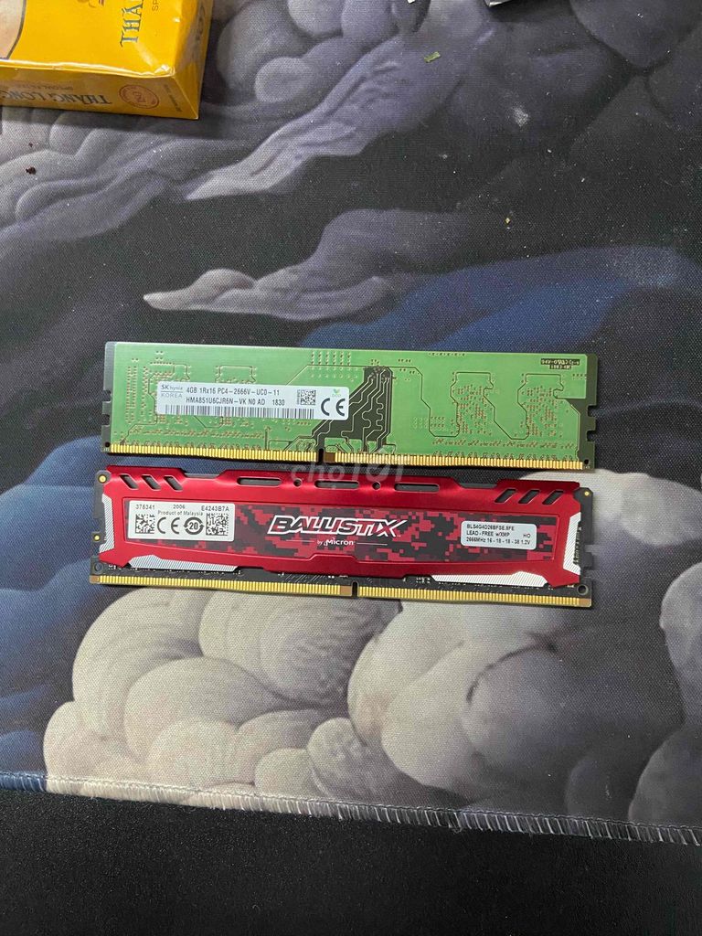 RAM SK Hynix 4GB 2666MHz. Mua bán Linh kiện (RAM, Card...) tại Quận Tân Phú Tp Hồ Chí Minh được đăng bởi Lê Nhật hình 1