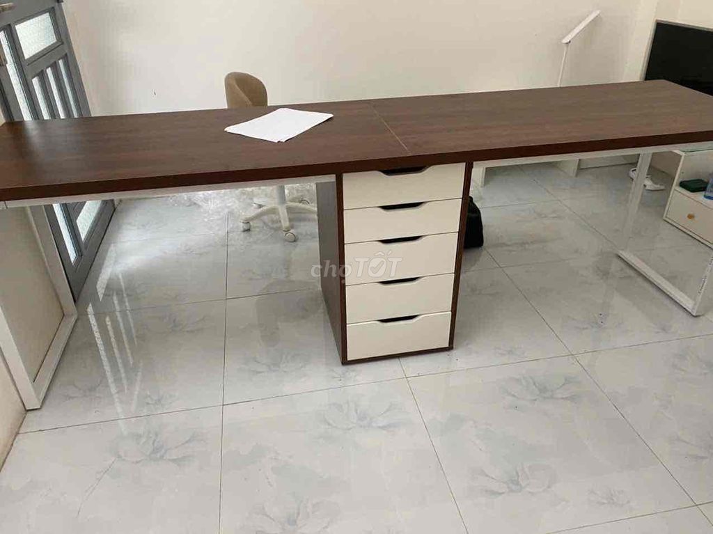 BÀN LÀM VIỆC 2M4 ( 2 CHỖ NGỒI ) FREESHIP. Mua bán Bàn ghế tại Thành phố Thủ Đức Tp Hồ Chí Minh được đăng bởi Nội Thất SouThen hình 3