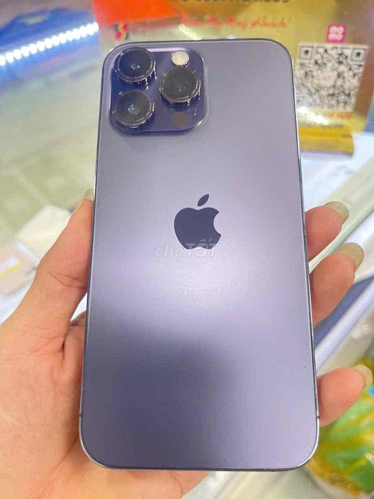 Apple iPhone 14 Pro Max Tím 99%. Mua bán Điện thoại tại Huyện Dương Minh Châu Tây Ninh được đăng bởi Ke Vô Danh hình 1