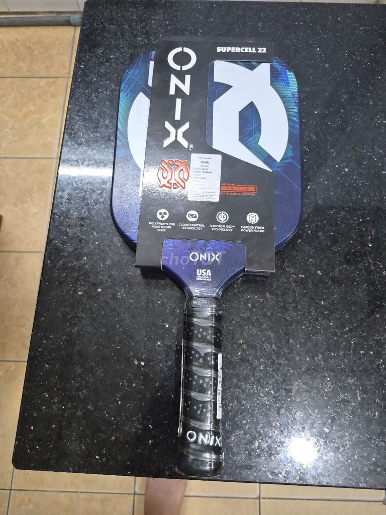 Vợt Pickleball ONIX SUPERCELL 22 Sợi Carbon Xanh. Mua bán Đồ thể thao, Dã ngoại tại Quận Tân Bình Tp Hồ Chí Minh được đăng bởi Tên chưa cung cấp hình 1