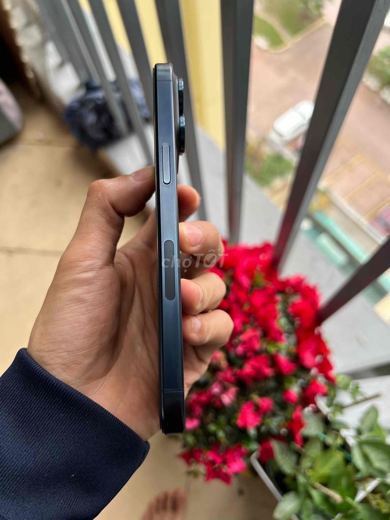 Iphone 15 promax zin áp pin 100