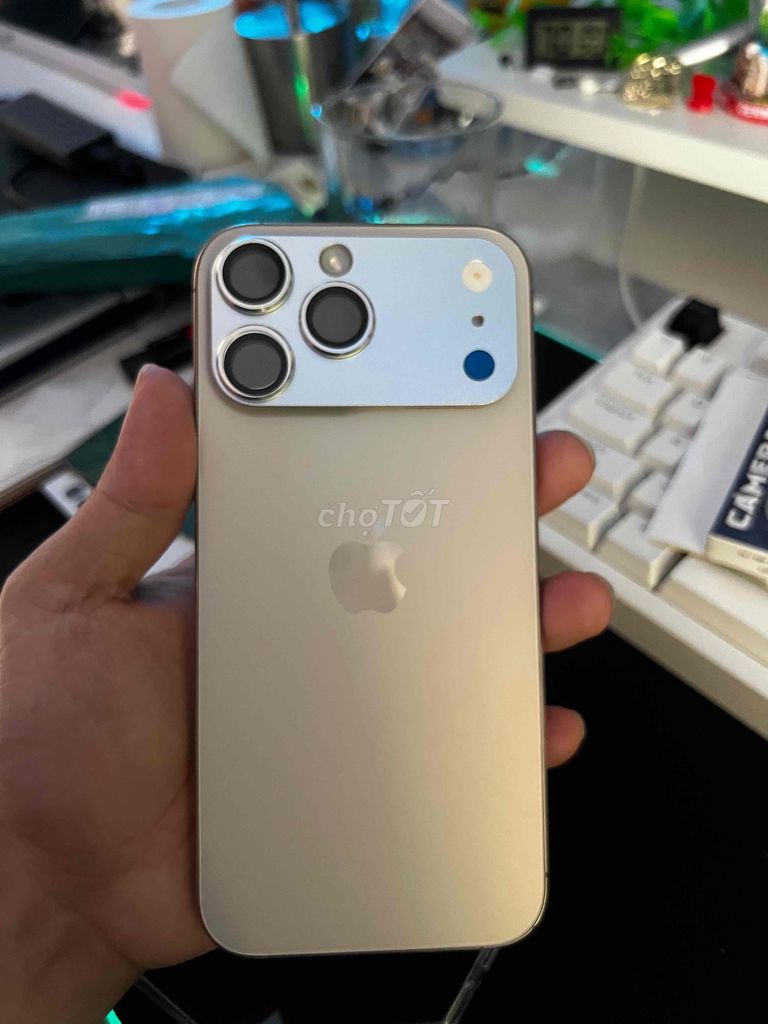 iPhone 16 Pro Max 256GB Sand Titan. Mua bán Điện thoại tại Quận Bắc Từ Liêm Hà Nội được đăng bởi Đức Hiếu hình 1