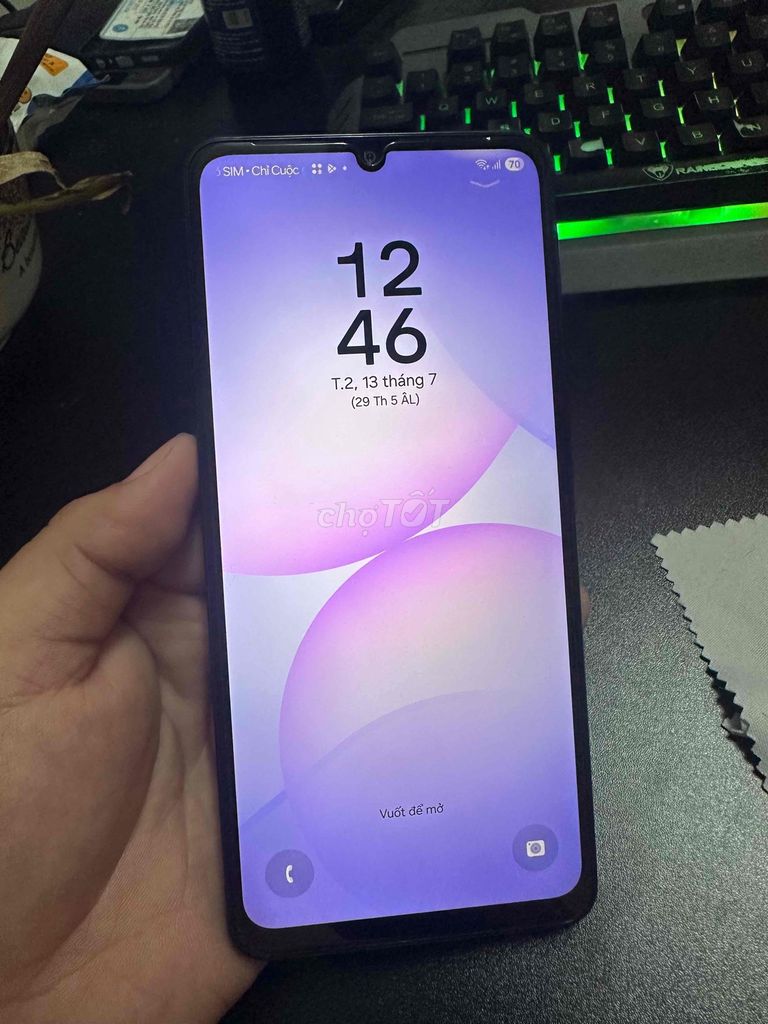 Samsung Galaxy A07 5G RAM 8GB DUNG LƯỢNG 256GB. Mua bán Điện thoại tại Thành phố Vĩnh Long Vĩnh Long được đăng bởi Tom hình 1