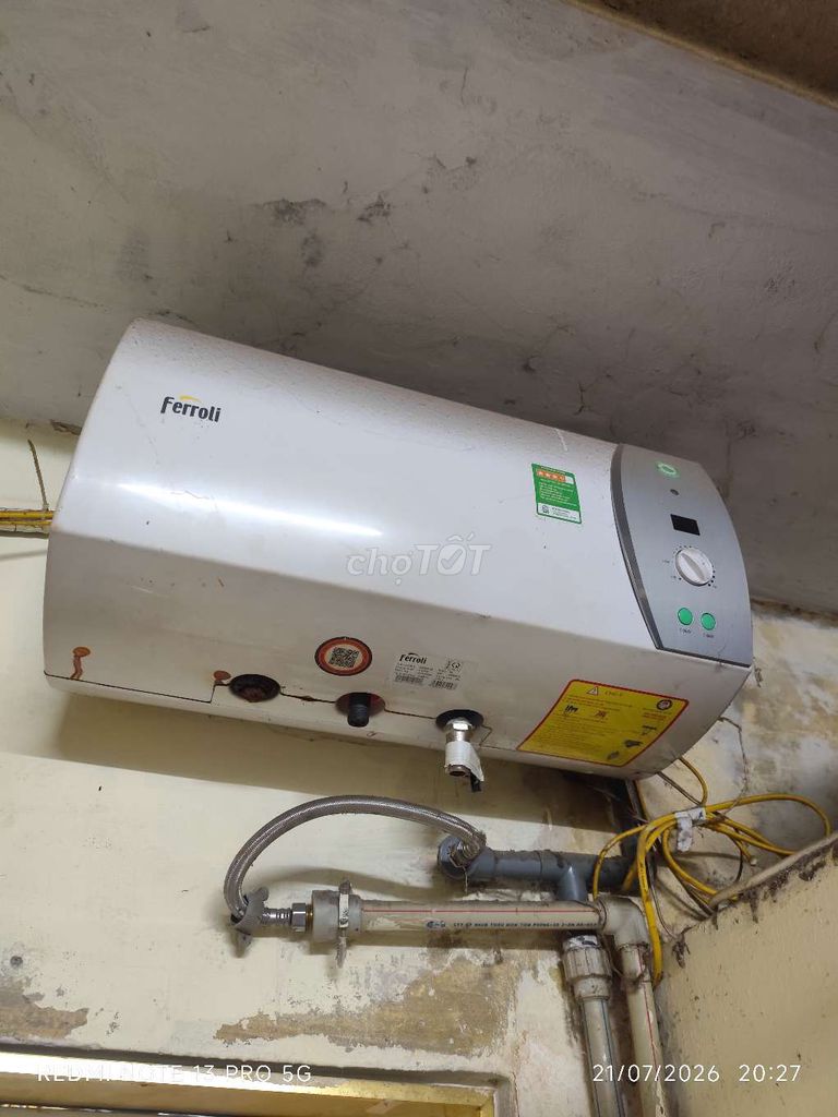 Bán xác bình Ferroli bị rò nước có fix xăng xe. Mua bán Thiết bị vệ sinh, nhà tắm tại Quận Đống Đa Hà Nội được đăng bởi Trần Mạnh Đạt hình 1