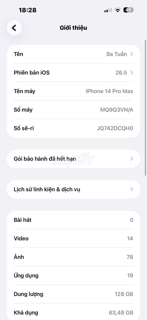 Apple iPhone 14 Pro Max 128GB. Mua bán Điện thoại tại Huyện Kim Bảng Hà Nam được đăng bởi hoang anh khoa hình 1