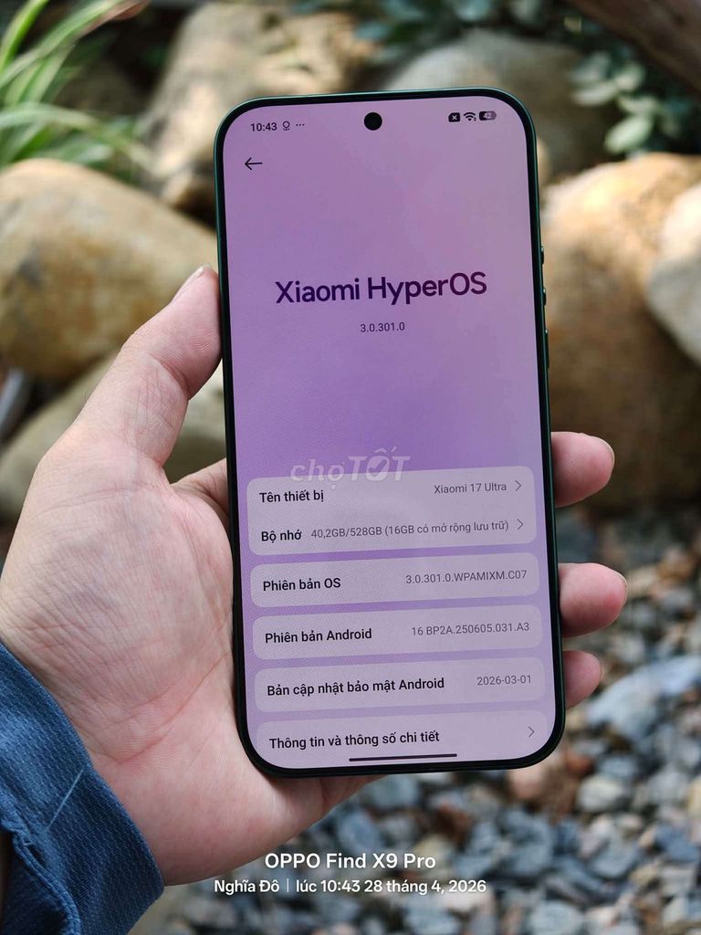 Xiaomi 17 Ultra 16GB/512GB Xanh lá. Mua bán Điện thoại tại Quận Kiến An Hải Phòng được đăng bởi Mờ Rờ Khánh hình 1