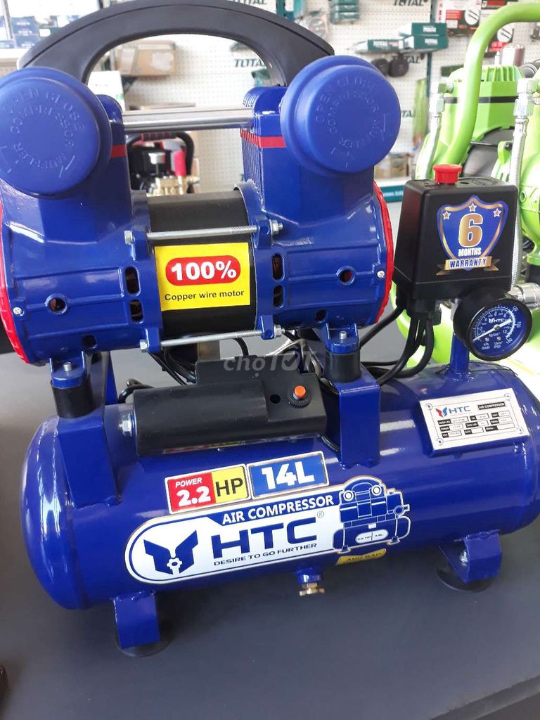 Máy nén khí mini HTC 14L. Mua bán Đồ chuyên dụng, Giống nuôi trồng tại Thành phố Thủ Đức Tp Hồ Chí Minh được đăng bởi máy móc dụng cụ cầm tay chính hãng hình 1