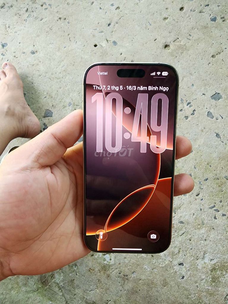 Apple iPhone 16 Pro 128GB Vàng. Mua bán Điện thoại tại Thành phố Mỹ Tho Tiền Giang được đăng bởi khanh hình 1
