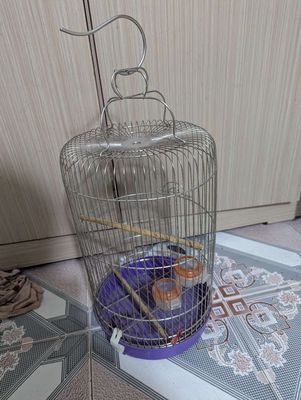 Lồng chim kim loại màu Bạc. Mua bán Phụ kiện, Thức ăn, Dịch vụ tại Quận Bắc Từ Liêm Hà Nội được đăng bởi Tran tien