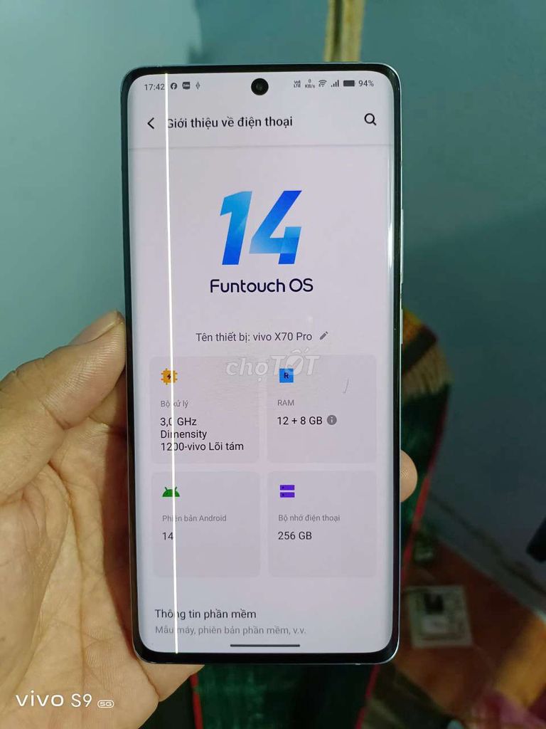 Vivo X70 Pro 12GB/256GB GL. Mua bán Điện thoại tại Thành phố Rạch Giá Kiên Giang được đăng bởi kun hình 1