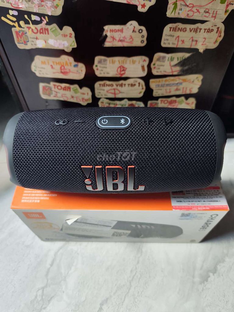 Loa Bluetooth JBL Charge 5 Đen. Mua bán Tivi, Âm thanh tại Quận 6 Tp Hồ Chí Minh được đăng bởi ĐOÀN VĂN SƠN  hình 1