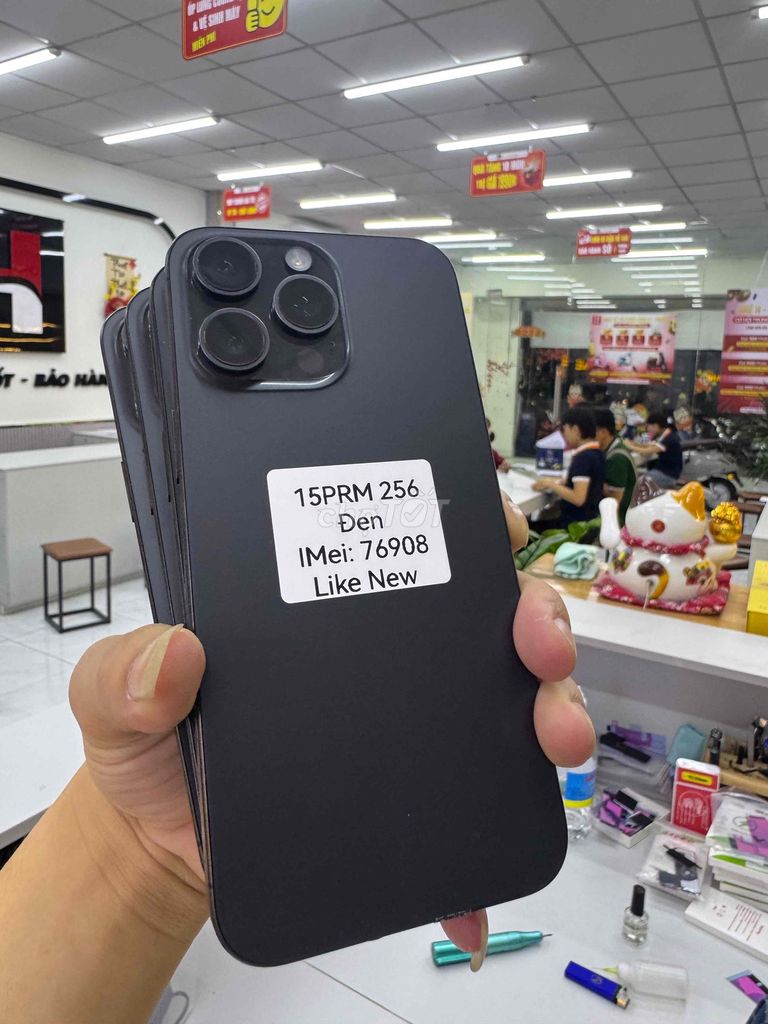 15 Pro Max 256GB Đen Like New nguyên zin 18trx. Mua bán Điện thoại tại Thành phố Thuận An Bình Dương được đăng bởi H Phone táo chất thuận an hình 1