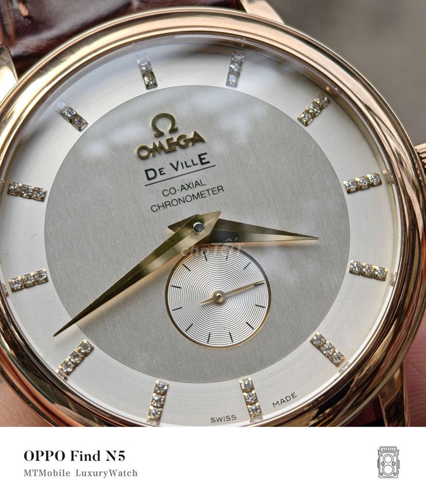 Đồng hồ OMG De Ville Nam Vàng hồng  KIM ZIN HÃNG. Mua bán Đồng hồ tại Quận Thanh Xuân Hà Nội được đăng bởi Tuấn hình 1