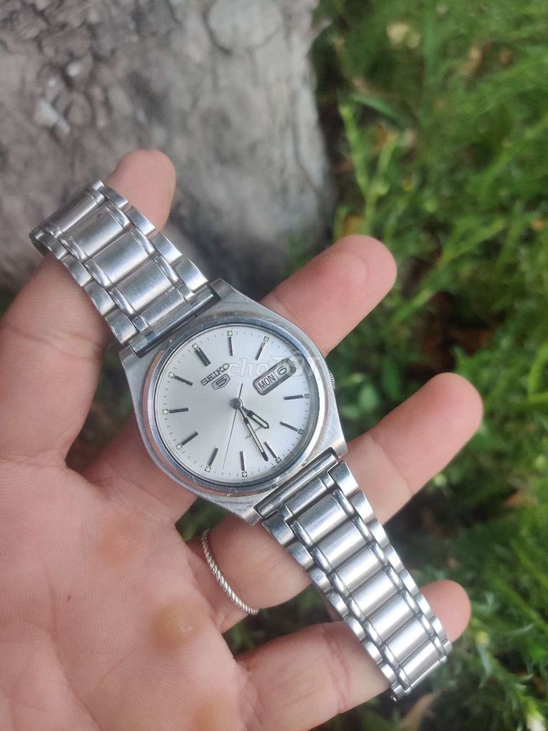 Đồng hồ Seiko 5 Automatic Nam Thép. Mua bán Đồng hồ tại Quận 12 Tp Hồ Chí Minh được đăng bởi Dyh Huynh hình 1