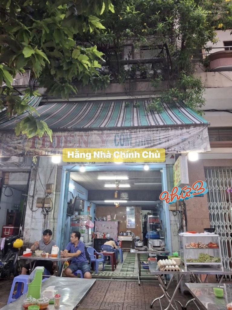 ⚡Nhà Bán Chính Chủ MặtTiền KD TRẦN PHÚ 5 Tấm(3,8x23)Nở Hậu 4,6m,27.5TỶ