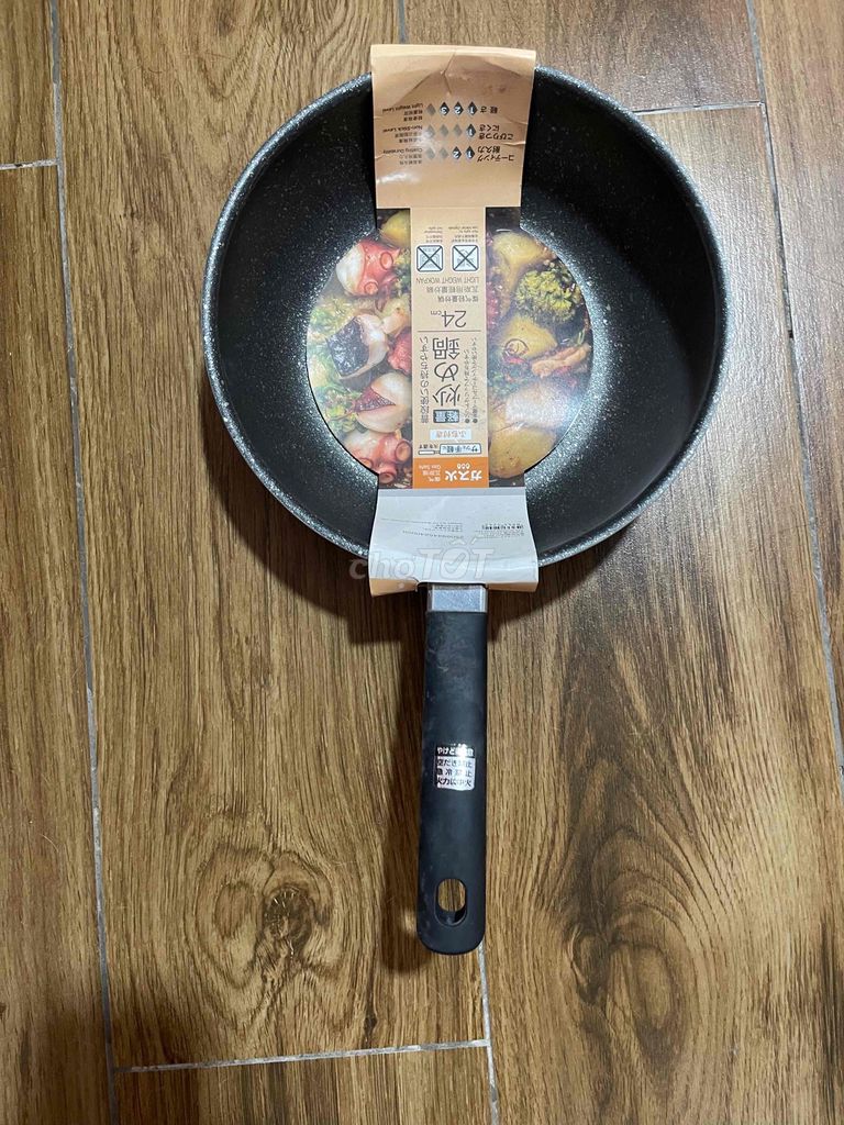 Chảo chống dính Nhôm 24cm Nhật Bản. Mua bán Dụng cụ nhà bếp tại Quận Cầu Giấy Hà Nội được đăng bởi Đạt Trần hình 1