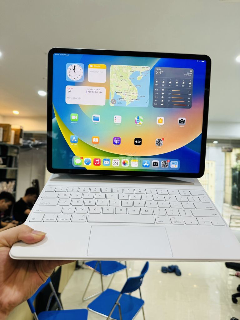 IPAD PRO 12.9 M2 BẢN 1TB 5G + WIFI THA HỒ LƯU TRỮ