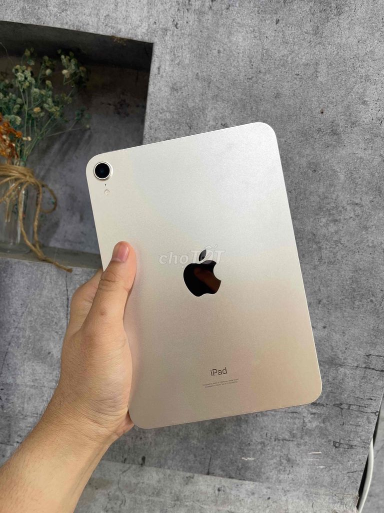 IPad Mini 6 64GB Wifi  Pin 91 BH 11/2024 Zin đẹp98