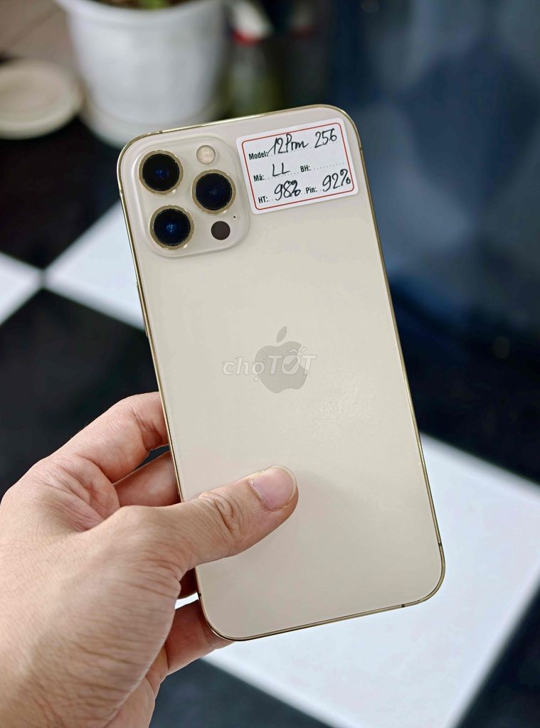 iPhone 12 Pro Max 256GB Gold LL/A Pin 92%. Mua bán Điện thoại tại Quận Đống Đa Hà Nội được đăng bởi Lâm Bảo Tuyên hình 1