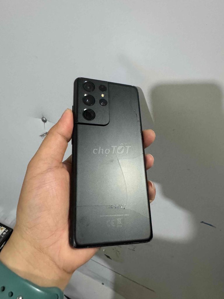 Samsung Galaxy S21 Ultra 128GB Đen sọc. Mua bán Điện thoại tại Thành phố Buôn Ma Thuột Đắk Lắk được đăng bởi Tiến BMT47 hình 1