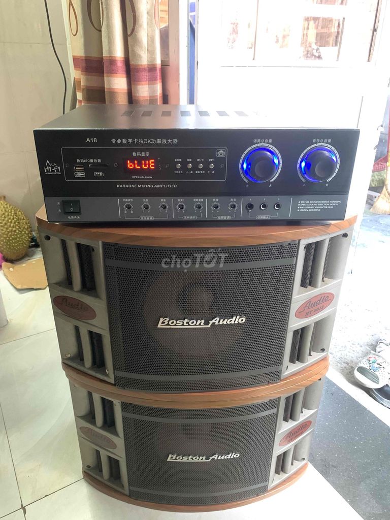 Bộ karaoke Boston Audio 9030 amly đẩy liền vang. Mua bán Tivi, Âm thanh tại Quận 8 Tp Hồ Chí Minh được đăng bởi Nguyenminh hình 1