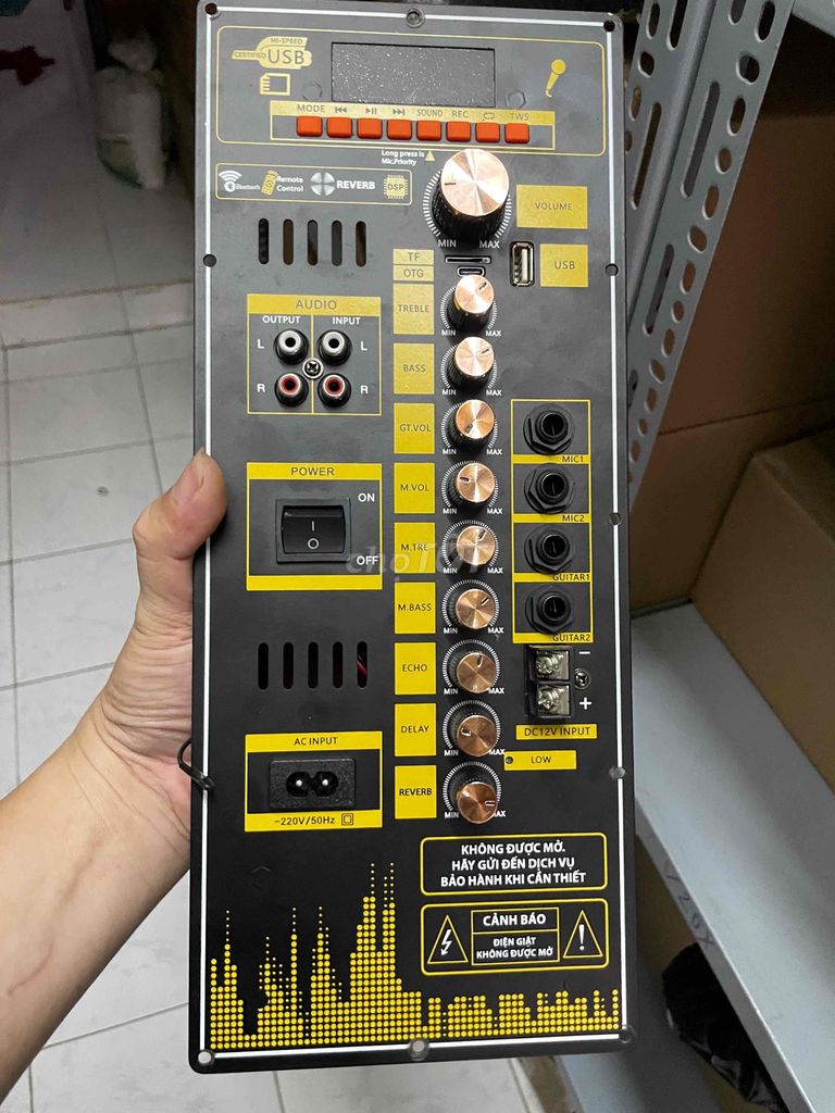 Mạch loa kéo 30W-200W Bluetooth 5.0 Karaoke Reverb. Mua bán Tivi, Âm thanh tại Quận Tân Phú Tp Hồ Chí Minh được đăng bởi Van Thanh hình 1