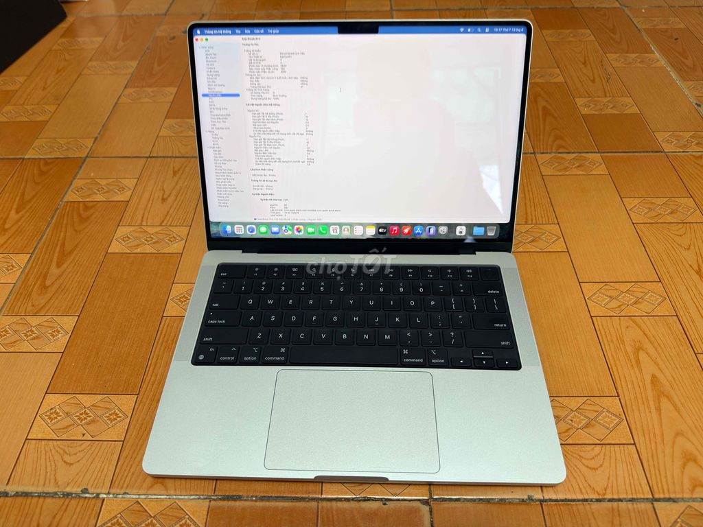Apple Macbook Pro 14 M3 8GB/512GB Bạc likenew. Mua bán Laptop tại Quận 6 Tp Hồ Chí Minh được đăng bởi Laptop Phương Nghi hình 1