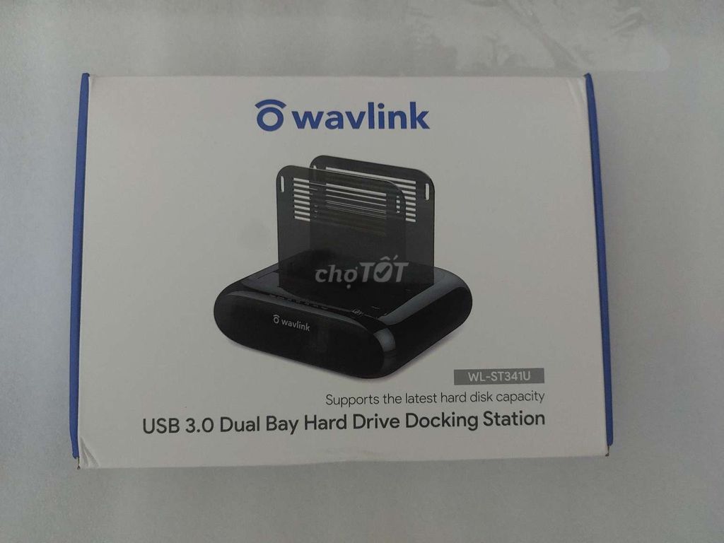 Đầu đọc ổ cứng Wavlink WL-ST341U Đen. Mua bán Phụ kiện (Màn hình, Chuột...) tại Thành phố Long Xuyên An Giang được đăng bởi Nguyễn Trọng hình 1