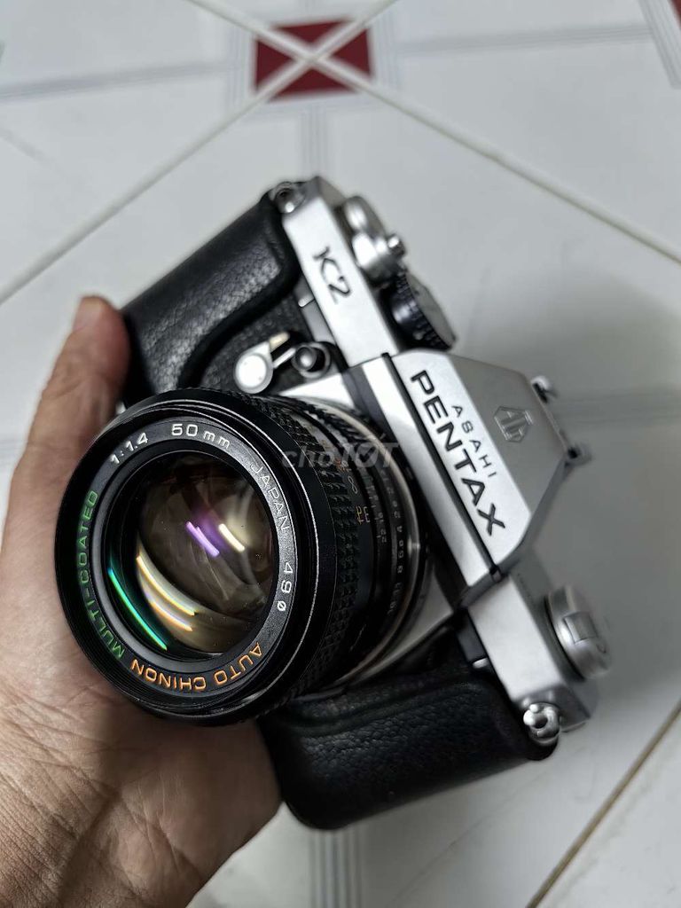 Máy ảnh Pentax K2 Bạc, Đen. Mua bán Máy ảnh, Máy quay tại Quận 10 Tp Hồ Chí Minh được đăng bởi Đình Sang hình 1