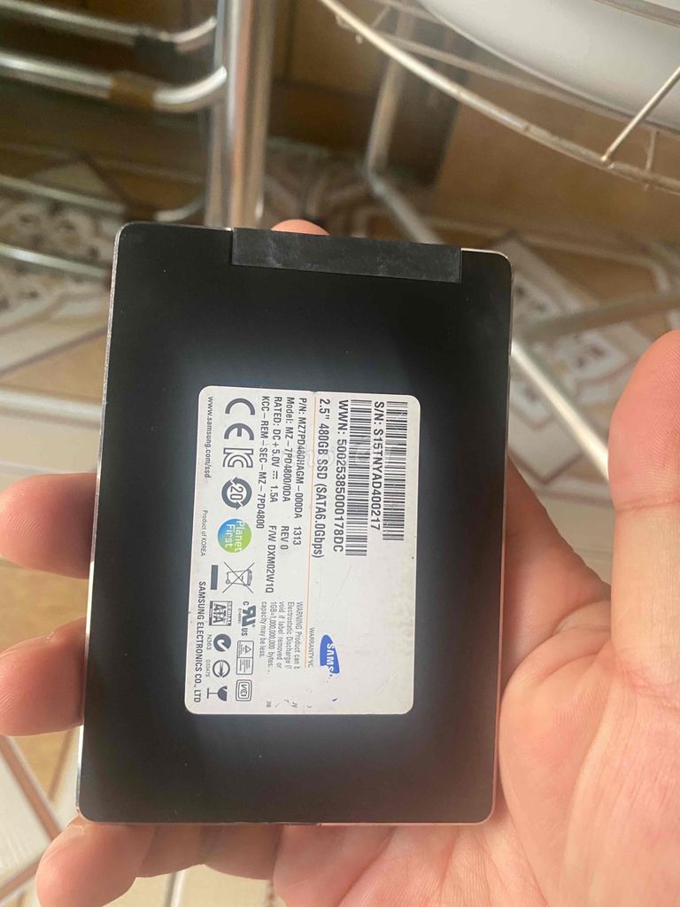 SSD Samsung 480G zin bóc máy us Win 10 Pro