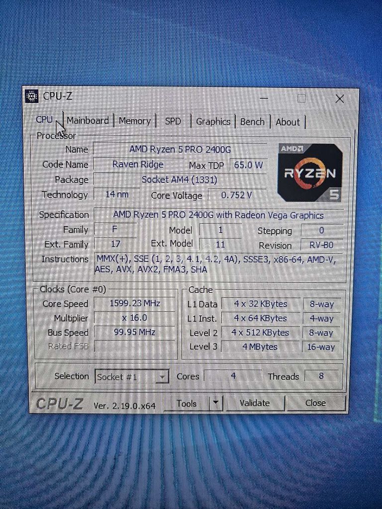 Case R5 PRO 2400G 8GB/256GB Vega 11. Mua bán Máy tính để bàn tại Thành phố Buôn Ma Thuột Đắk Lắk được đăng bởi Nguyenphuong Nguyen hình 1