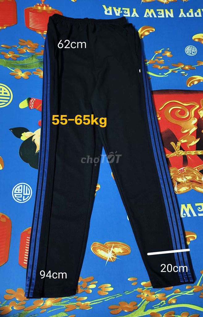Quần dài thể thao lưng thun 55-65kg. Mua bán Quần áo tại Quận 8 Tp Hồ Chí Minh được đăng bởi Tùng Nguyên  hình 1